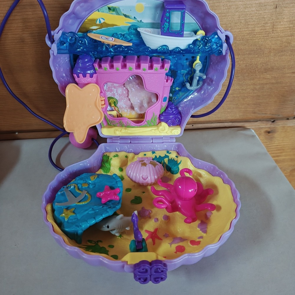 WITH MINI FIGS Polly Pocket Micro 3pcs 2018 Seashell 2020 Koala 2017 Cupcake ZA3 - Picture 8 of 8